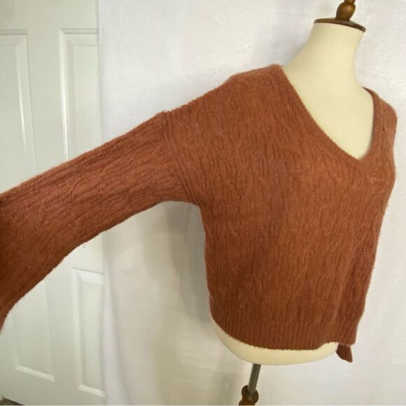 MADEWELL ALNA V-NECK ALPACA BLEND SWEATER - Picture 6 of 12